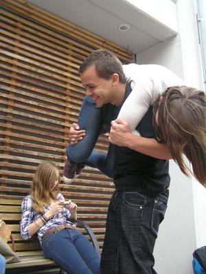 Willingen : Nicolas und ? Wer ist das denn ? Ich vermute Sarah