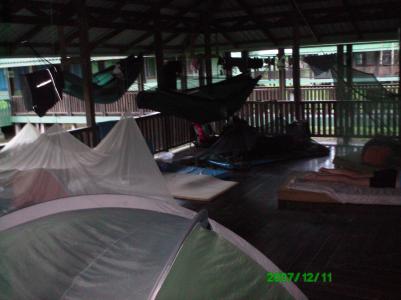 Zelten in La Sirena Zelten in La Sirena