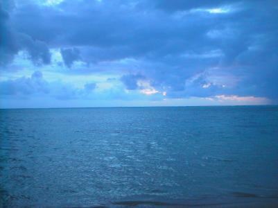 Sonnenuntergang Moorea