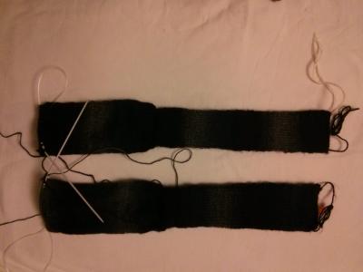 parallel socks finished
