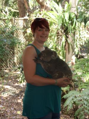 Ela mit Koala
