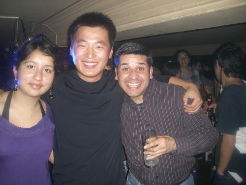 Gabriela, Chao (nicht mein Mitbewohner) und Franco