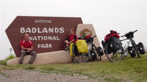 Eingang zu den Badlands