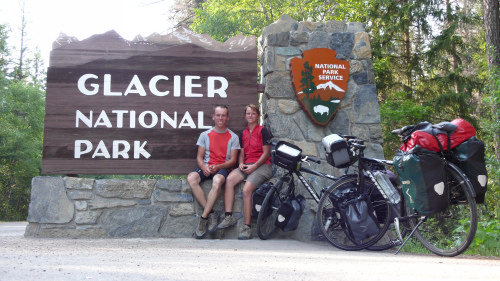 Am Eingang zum Glacier National Park, Montana