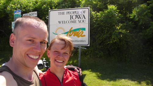 Und damit beginnt Iowa.