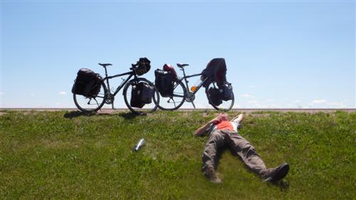 Mittagspause irgendwo in South Dakota