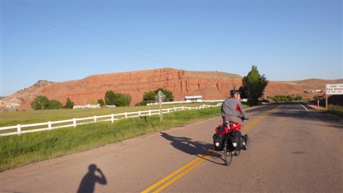 Wyoming in den fruehen Morgenstunden