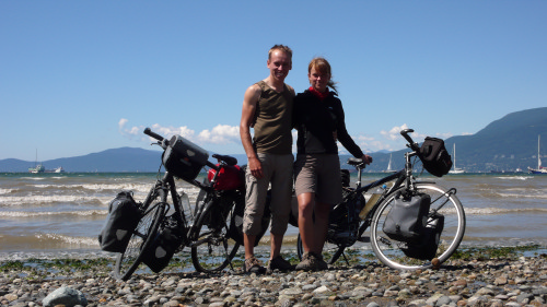 Happy End am Kitsilano Beach, Vancouver