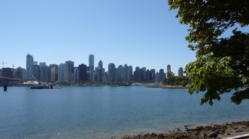 Blick auf Downtown Vancouver