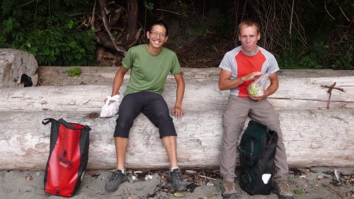 Wei, ein Reiseradler aus London