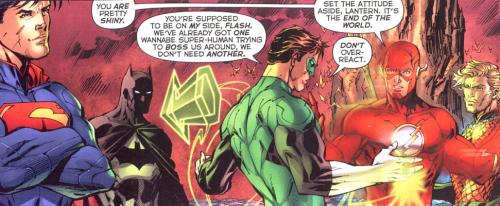 Bild aus Justice League #4: Green Lantern macht sich Freunde und schätzt die Lage wie immer richtig ein