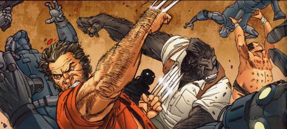 Wolverine, ein Affe und jede Menge Gegner