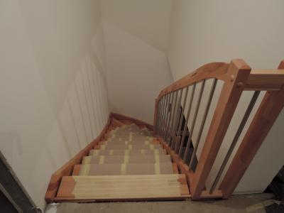 Treppe von oben