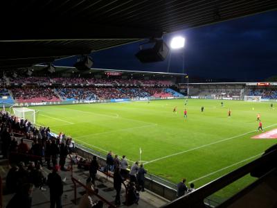 The very nice stadion in aalborg