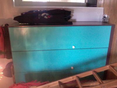 Der t&uuml;rkise Schrank