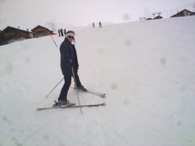 Dosi macht die Piste unsicher.. Dosi macht die Piste unsicher..