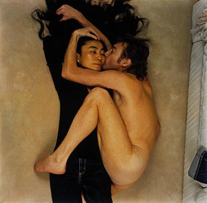 John Lennon und Yoko Ono