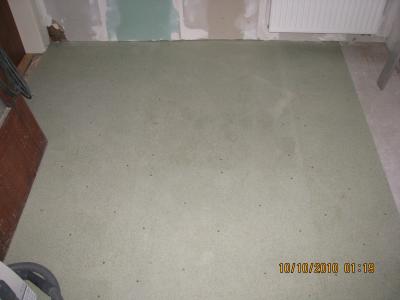EG-Esszimmer: Boden 7, Bodenplatte