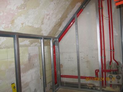 Ständerwand Unterbau Ständerwand Unterbau