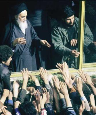 Khomeini im Februar 1979