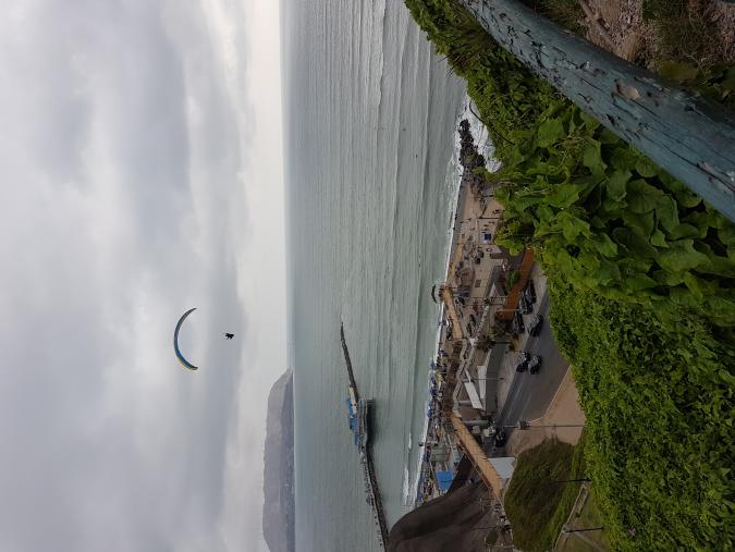 Paraglider in Miraflores 