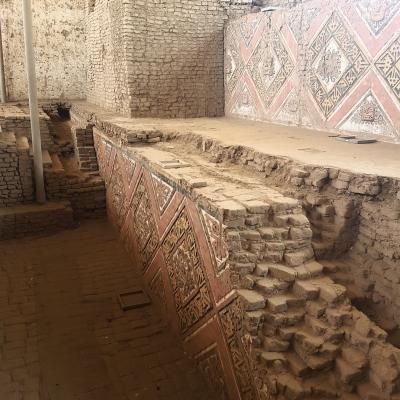 Wandmalerei Huacas de La Luna 