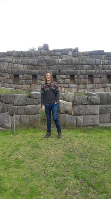Ich in Saqsaywaman 