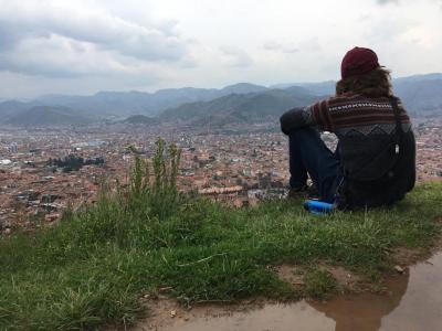 Ich vor Cusco