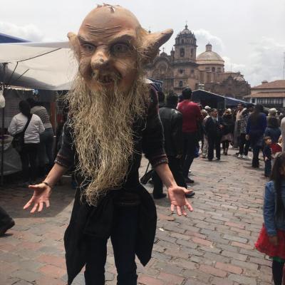 Weihnachtsmarkt in Cusco 