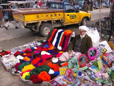 Auf einem Markt in Afganistan