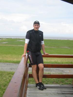 Ich an der Nordseek&uuml;ste im Sommer 2007