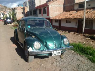 The Volkswagen Beetle is a very common car here. I easily counted 15-20 in one day walking only a bit around.