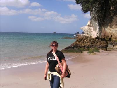 Strand auf Hahei. Da bekommt man totales Sommerfeeling. Strand auf Hahei. Da bekommt man totales Sommerfeeling.