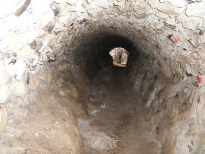 Unterirdisches Gangsystem auf Suomenlinna