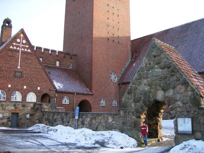 eine Kirche in Goeteborg eine Kirche in Goeteborg