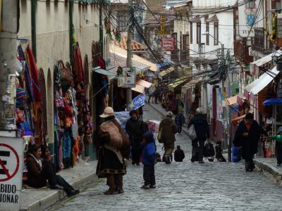 kleine Gassen in La Paz