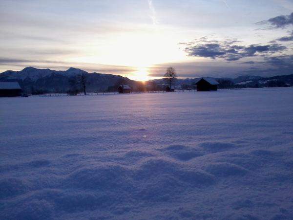 Snowsunset