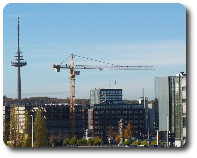 Baustelle Kai City Kiel