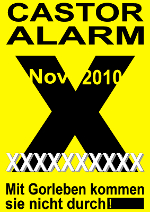 Castoralarm November 2010