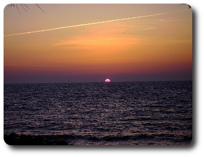 Sonnenaufgang &uuml;ber der Ostsee