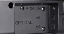 Anschl&uuml;sse LG Soundbar