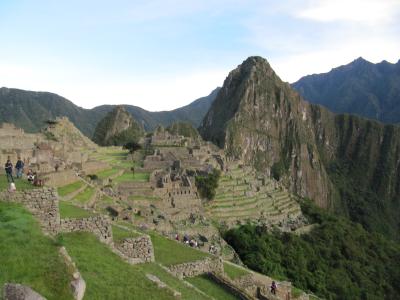 Oben angekommen, hatten wir eine fantastische Aussicht dank Sonnenschein und wolkenlosem Himmel. Atemberaubend sch&ouml;n.