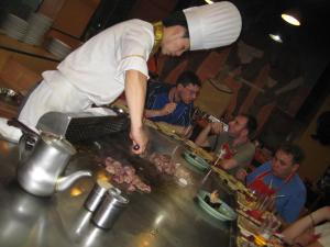 Teppanyaki (japanisches Essen) Teppanyaki (japanisches Essen)