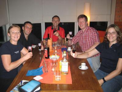 vlnr: Andrea, Markus, Dirk, Udon, Carmen vlnr: Andrea, Markus, Dirk, Udon, Carmen