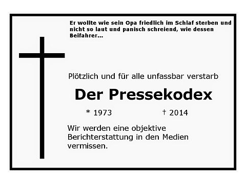 Politische Korrektheit und Pressekodex: Basis der Lügenpresse Politische Korrektheit und Pressekodex: Basis der Lügenpresse