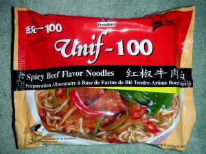 President Unif-100 - Spicy Beef Flavor Noodles