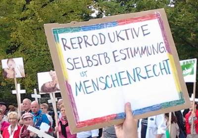 Gegen den Marsch für das Leben - Berlin 2015