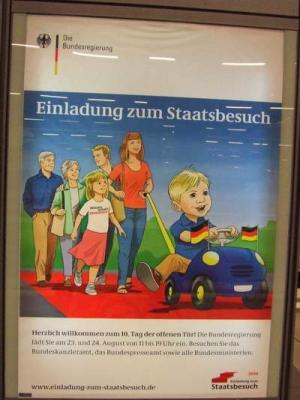 Plakat in Berlin