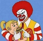 Ronald Mc Donalds wahres Gesicht?
