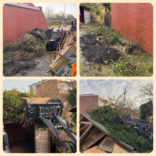 Der Abbruch beginnt Der Abbruch beginnt